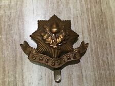 CAP BADGE ANGLAIS. BRITISH ARMY.   CHESHIRE REGIMENT
