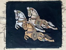 Tenture murale chevaux style