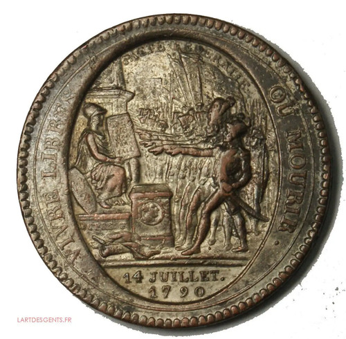 Rare monneron 5 sols - de,