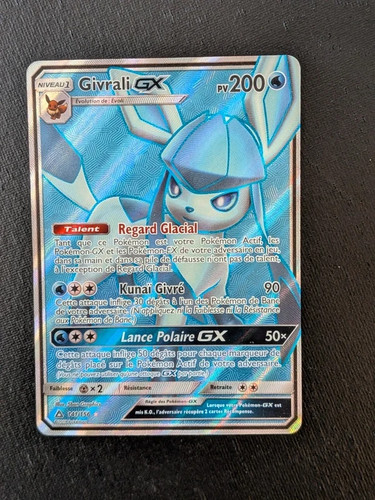 Carte pokemon givrali - carte, gx