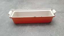 Ancien Moule Terrine LE CREUSET Vintage Cocotte Marmite Fonte Casserole Orange