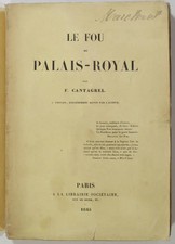 [Fouriérisme] CANTAGREL - Le fou du Palais-Royal - 1845