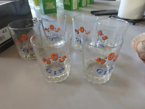 Lot anciens verres à - de,