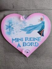 Bébé à Bord ventouse voiture disney la reine des neiges  