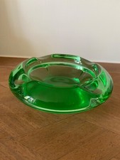 cendrier vert de chez Daum, Murano?