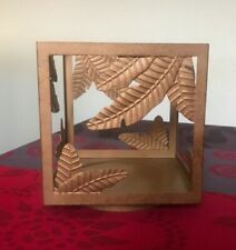 Magnifique Porte Pot a Bougie Doré Partylite Neuf 