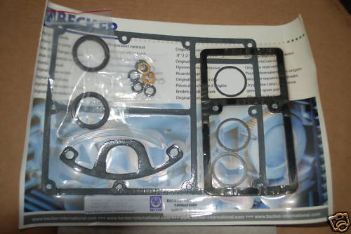 Gasket kit for - gasket, becker