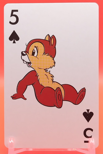 Carte jouer disney chip - carte,