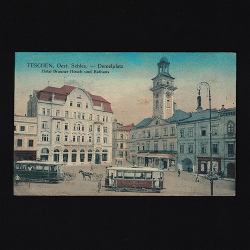 Cpa pologne teschen - -,