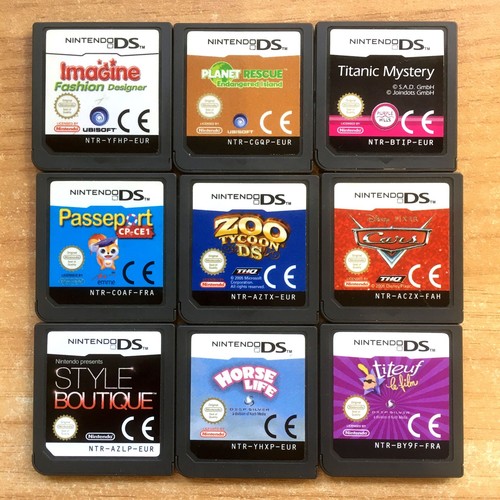 Lot jeux nintendo - lot,