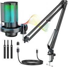 Microphone Gaming RGB