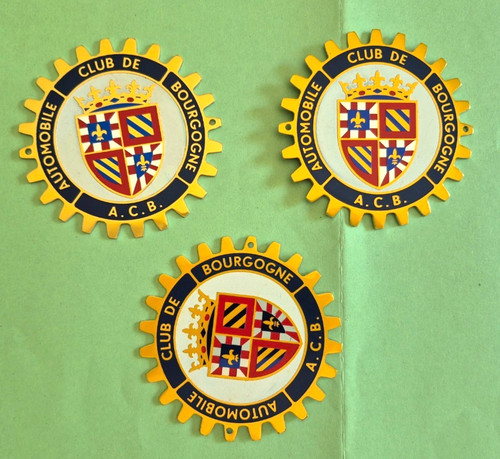 Lot badges de calandre - de,