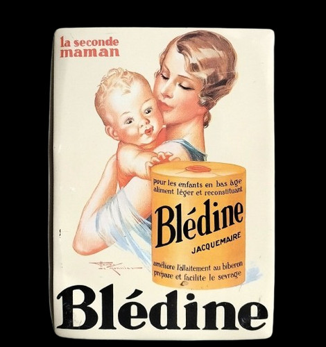 Plaque publicitaire blédine