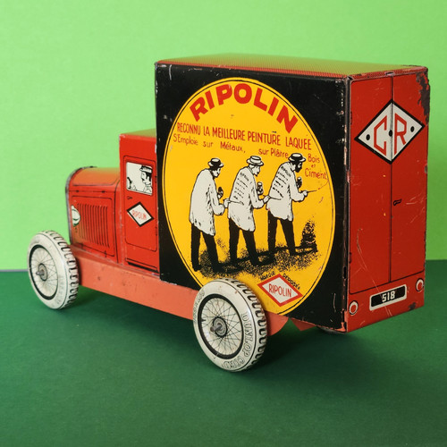 Jouet camionnette publicitaire - jouet,
