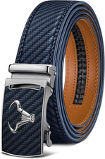 Ceinture Automatique Homme Cuir 35mm Boucle Cliquet Cadeau Costume Réglable