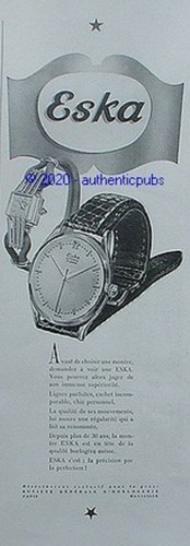 Publicite eska montre bracelet - publicite,
