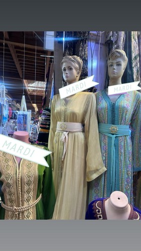Caftan pièces ceinture - 2,