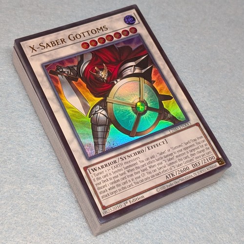 Yugioh saber card deck - card,