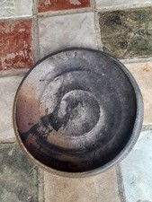 Superbe Plat Signé Boisbelle Hervé Rousseau La Borne Diamètre : 34,5cm