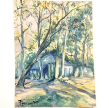 Bretagne maison dans les Bois