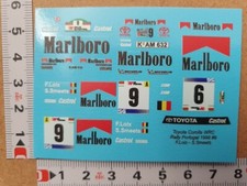 DECALS 1/43 TOYOTA COROLLA WRC