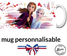 Mug Céramique Reine des Neiges Elsa et Anna