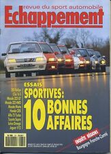ECHAPPEMENT n°271 05/1991 ALFA 75 TURBO OMEGA LOTUS JAGUAR V12 HONDA CRX
