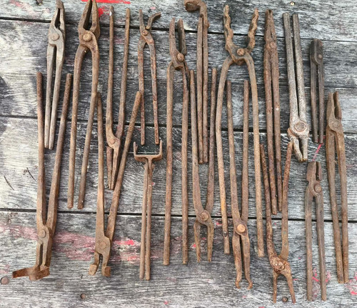 Lot outils de forge - 18,