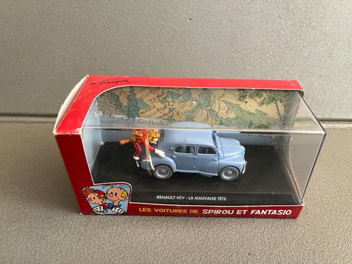 Voiture miniature renault 4cv - voiture,