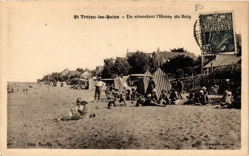 Cpa trojan les - st-trojan-les-bains, en