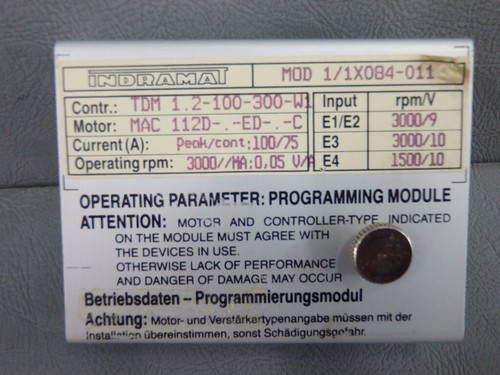 Mod11x084011 indramat - ,