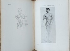 Dr. Paul Richer : ANATOMIE ARTISTIQUE. 1890, 110 planches