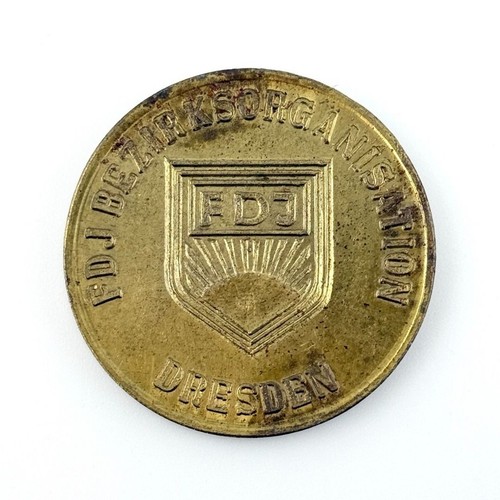 Médaille rda ans - médaille,