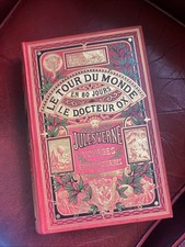 Tour du Monde En 80 Jours /Docteur Ox Jules Verne Hetzel 1 Éléphant