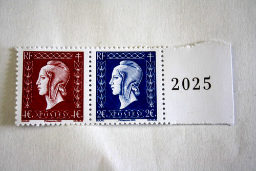 France 2025 paire 5861 et - 2025,