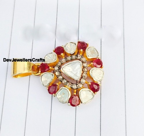 Pendentif victorien argent - pendentif, en