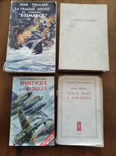 Lot 4 livres anciens - SECONDE GUERRE MONDIALE - WW2