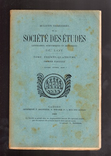 Societe etudes lot - etudes, du