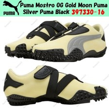 Taille homme Puma Mostro OG Gold Moon Puma Silver Puma noir 397330-16