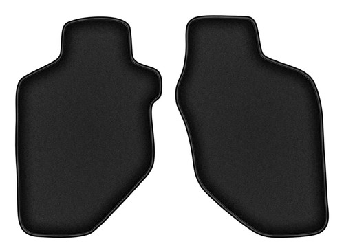Tapis avant velours noirs