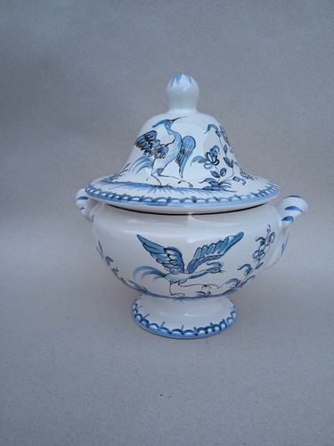 Petite soupière faience - soupière, en
