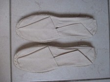 Espadrilles Maison de l'Espadrille écru 40 jamais portées Artisanat français