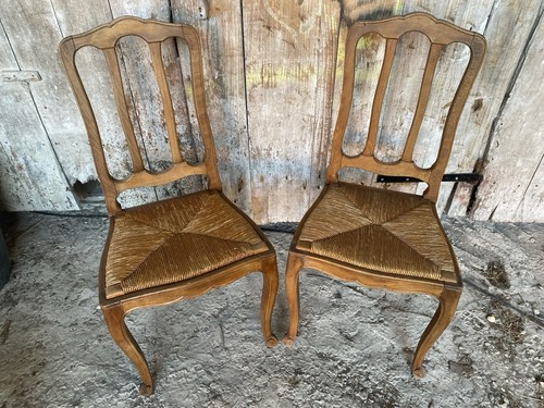 Paire chaise art nouveau - paire,