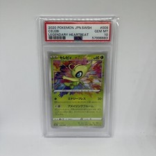2020 CELEBI PSA 10 LEGENDARY HEARTBEAT AMAZING RARE #009JAPANESE POKEMON CARD