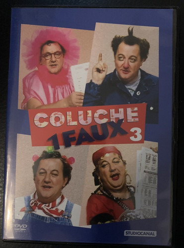 Dvd coluche 1 faux 3 - faux,