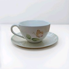 Tasse & Soucoupe VILLEROY & BOCH Florea / Papillon Libellule 