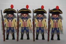 Playmobil. 4 soldats Prussiens