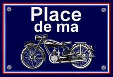 plaque " PLACE DE MA TERROT
