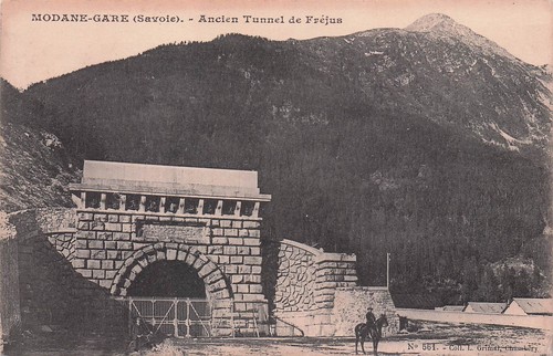 Modane gare ancien tunnel - ancien,