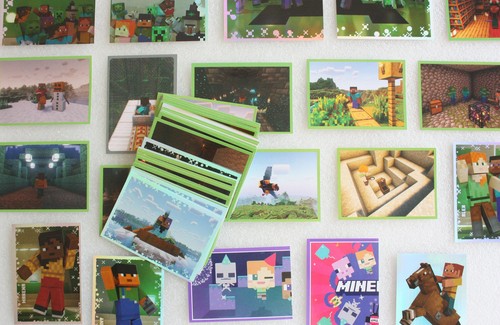 Stickers panini minecraft - stickers,